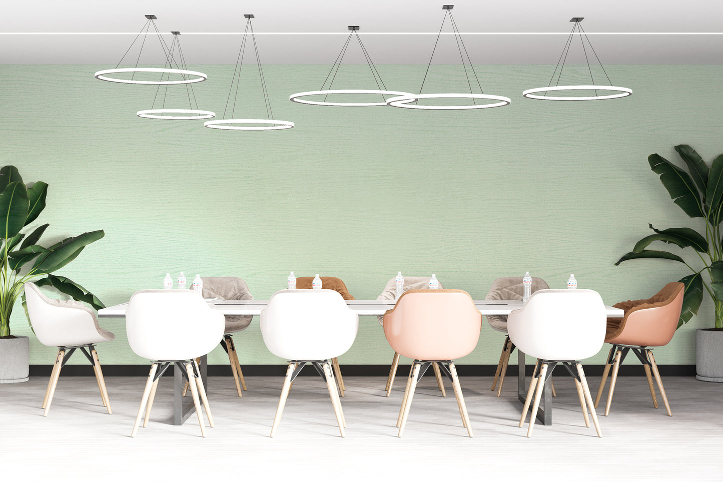 Wood Pattern Light Texture, Mint Wallpaper