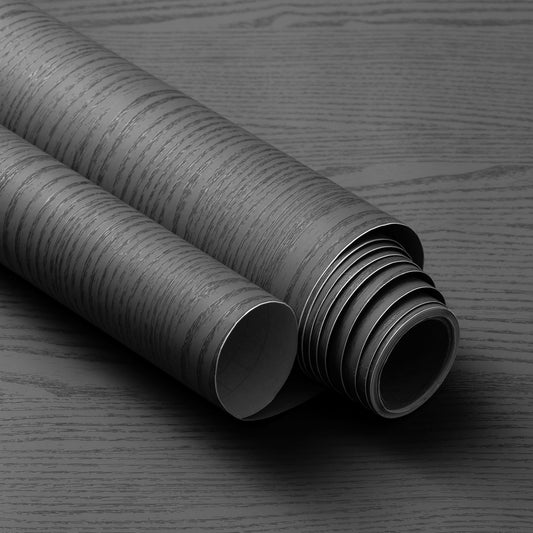 Wood Pattern Light Texture, Dark Gray Wallpaper