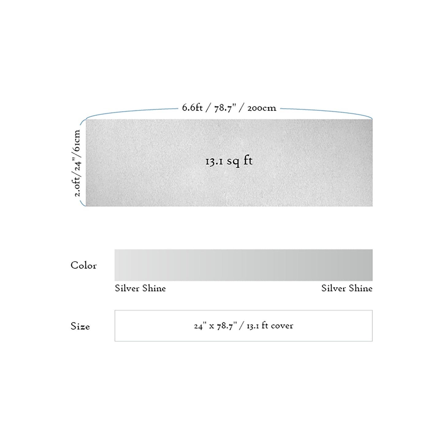 Metallic Silver Paper