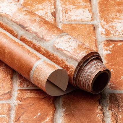 Brick Pattern Slight, Red Light Wallpaper