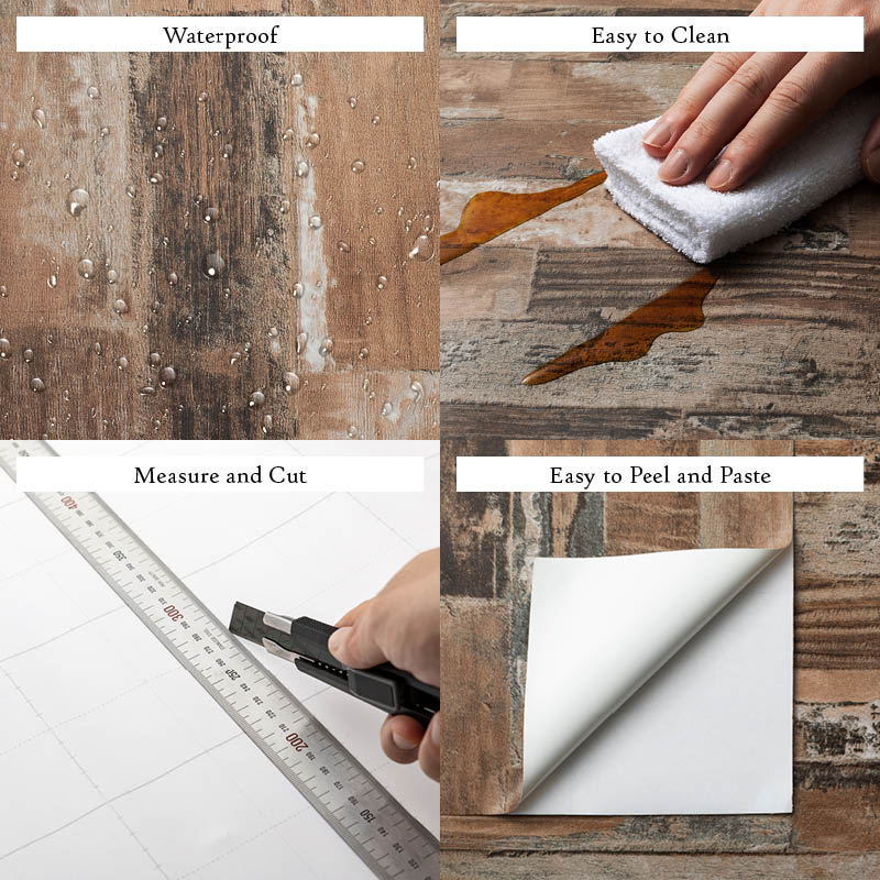 Wood Panel Flat, Dark Wood Wallpaper