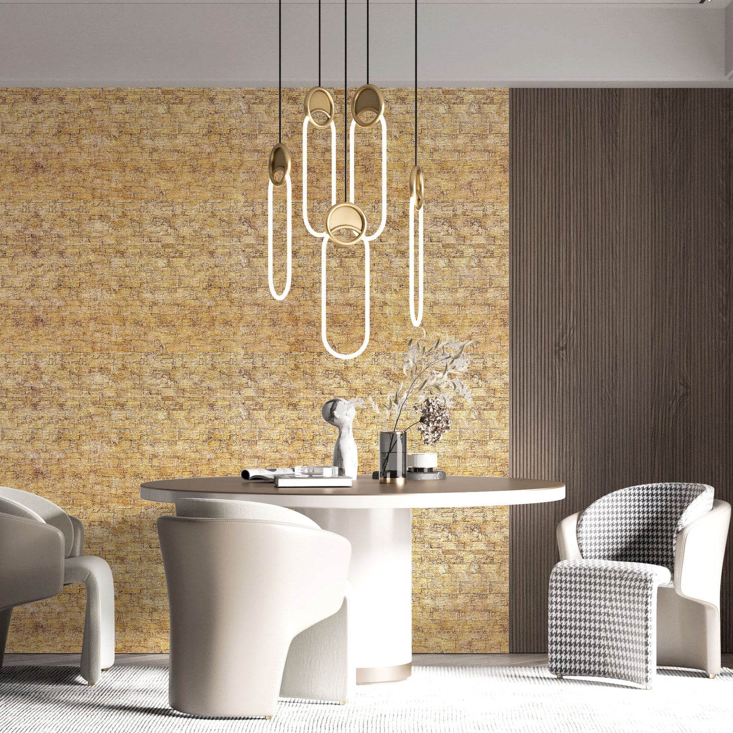 Textured Metallic Gold Paper