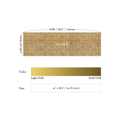 Textured Metallic Gold Paper