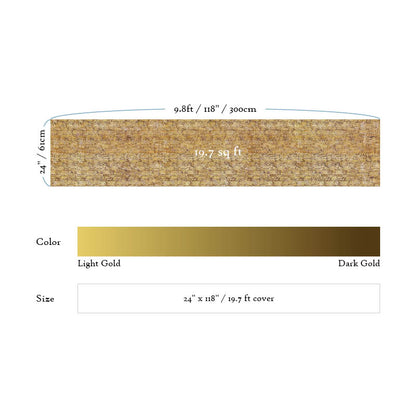 Textured Metallic Gold Paper