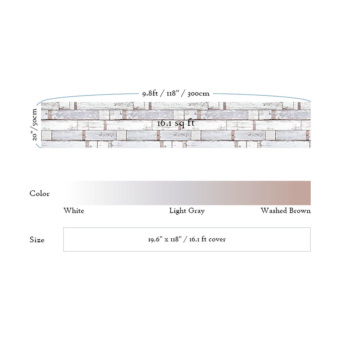 Distressed Wood Light Texture, White Paint Panel Wallpaper
