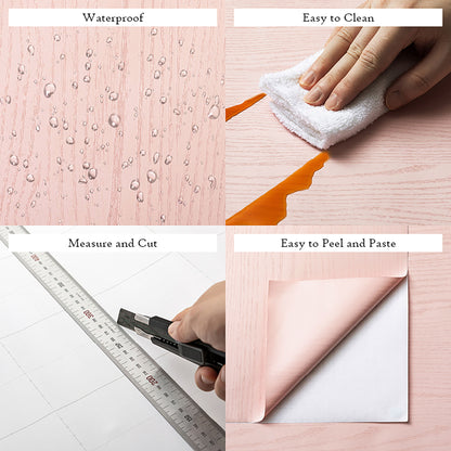 Wood Pattern Light Texture, Pink Wallpaper