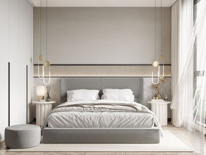Wood Pattern Light Texture, Light Gray Wallpaper