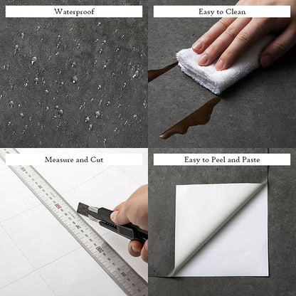 Stained Concrete Concrete Texture, Dark Gray Wallpaper