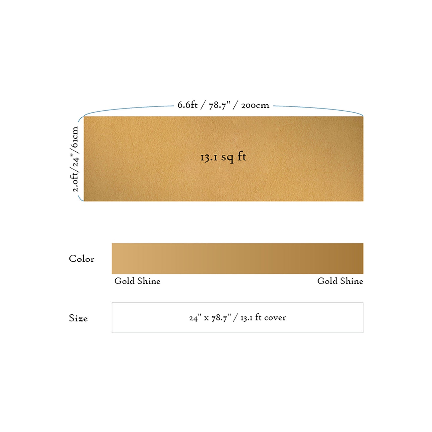 Metallic Gold Paper